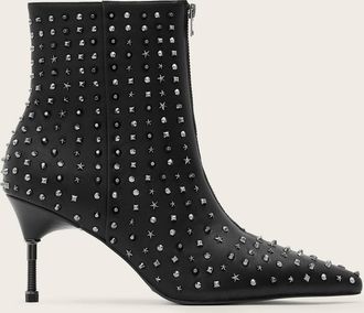 AllSaints Natasha Studded Leather Boots