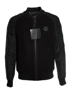 Philipp Plein Philipp Plein, Wool fleece bomber