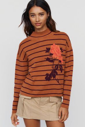 Maeve Carys Mock Neck Sweater