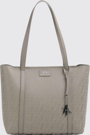 A|X Armani Exchange Borsa Tote Armani Exchange in pelle sintetica a grana con monogram all over