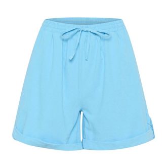 Saint Tropez Shorts - Dames - Korte broeken - Blauw - Maat: XL