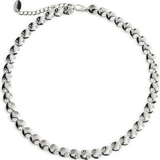 Mango Link Chain Necklace in Silver at Nordstrom