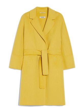 Max Mara Arona Short Double-Faced Wool Coat