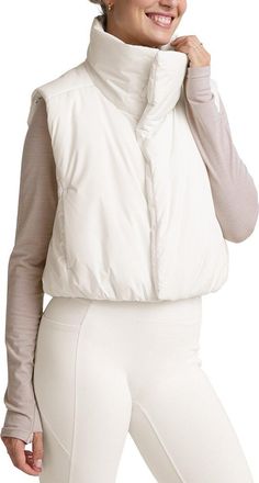 Beyond Yoga Warm Up Puffer Vest