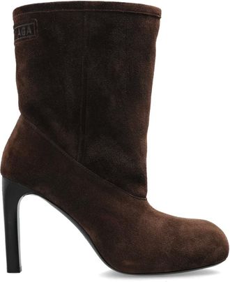 Balenciaga Botines con tac&oacute;n Fargo - Shoes - Mujer - Marr&oacute;n - 40 EU