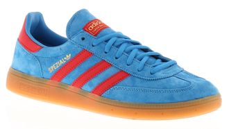 adidas Originals ADIDAS Originals Mens Trainers Handball Spezial Leather Lace Up blue - Size UK 9.5