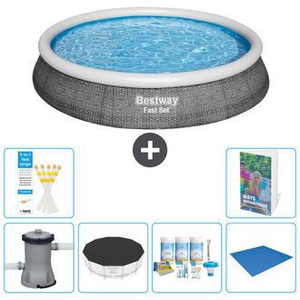 Bestway Piscina Bestway Fast Set Redonda - 396x84 Cm - 7-piezas S251