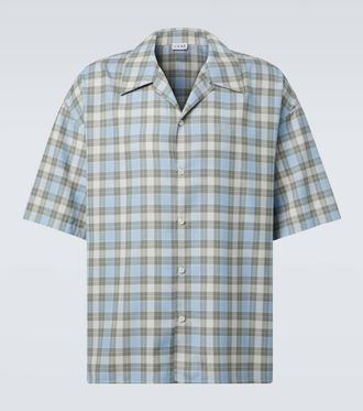 Loewe Anagram checked shirt