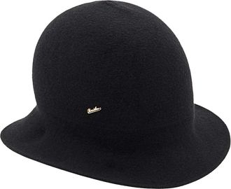 Borsalino Accessoires, Dames, Zwart, ONE Size, Cloche Hat