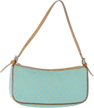 Celine Pre-owned Shoulder Bags, female, Blue, Size: ONE SIZE Pre-owned Accessory Pouch