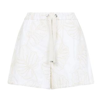 Moncler Shorts dritti - - Shorts - Donna - Bianco - S