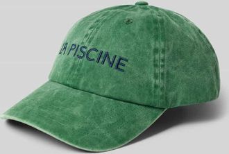 Selected Basecap aus reiner Bio-Baumwolle Modell WINSTON WASHED in Oliv, Gr&ouml;&szlig;e 1