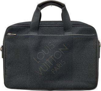 Louis Vuitton Black Damier Geant Canvas Briefcase (Pre-Owned)
