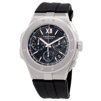 Chopard Alpine Eagle XL Chronograph Automatic Black Dial Mens Watch 298609 3004