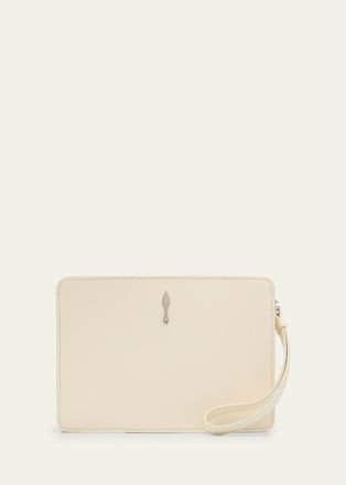 Christian Louboutin Bettina Small Nappa Leather Wristlet Pouch Bag