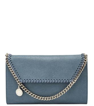 Stella McCartney Blue Falabella Small Crossbody Bag