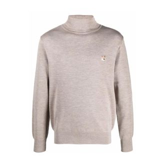 Maison Kitsun&eacute; Uomo, Maglie, Beige, L, new