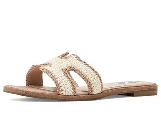 Steve Madden Hadyn Womens Sandals Tan/Multi : 6.5 M, Leather