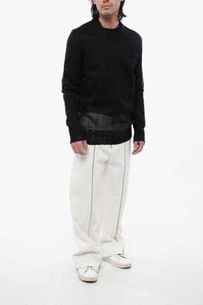 Jil Sander Maglione Doppio Tessuto Girocollo Jil Sander