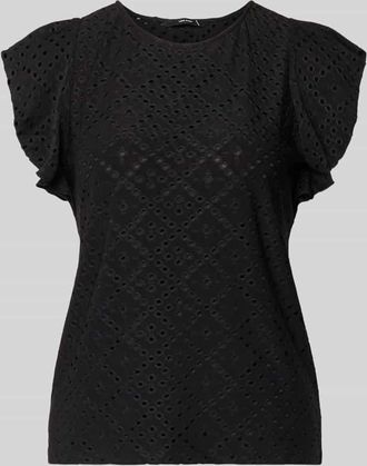 Vero Moda Regular Fit T-Shirt mit Rundhals-Ausschnitt Modell TASSA in Black, Gr&ouml;&szlig;e XL