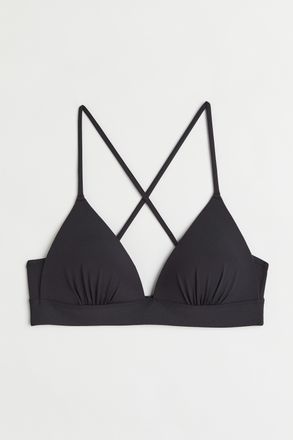 H&M Push-up-Bikinitop - Schwarz
