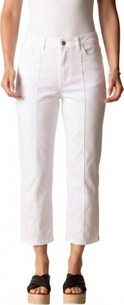 Habitat Seamed Cropped Flare Pants In White