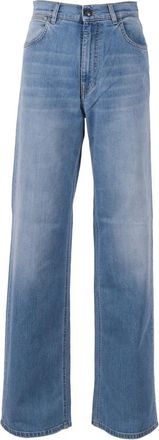 Fay Jeans Flare in Denim - Dames - Loose Fit Jeans - Blauw - W26 - Denim - Jeans