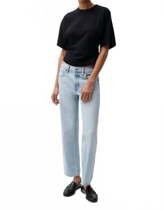 Pistola Denim Lexi Bowed Straight Jean In Dolce Vita Vintage
