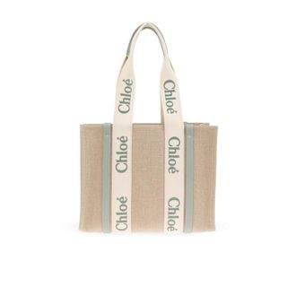 Chlo&eacute; Woody Medium Shopper Bag