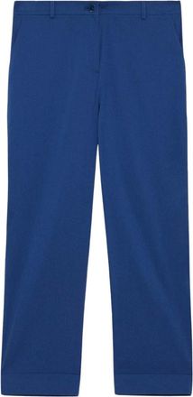 Patrizia Pepe Pantalones Chinos - Trousers - Mujer - Azul - XL
