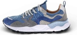 Flower Mountain Yamano 3 Sneakers - Heren - Sneakers - Blauw - 41 EU - Denim - Schoenen