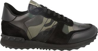 Valentino Rockrunner Leather Low-Top Sneakers