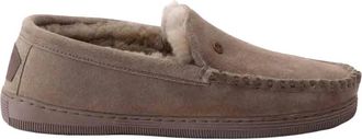 Warmbat Suede Grizzly Pantoffels - Heren - Loafers - Groen - 40 EU - Su&egrave;de - Schoenen