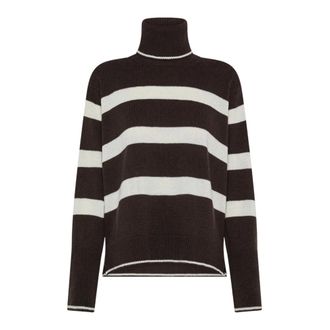 Seventy Striped Supergeelong Lambswool Turtleneck