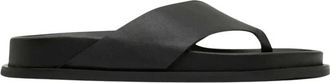St.Agni Thong Slide - Dames - Slippers - Zwart - 36 EU - Schoenen