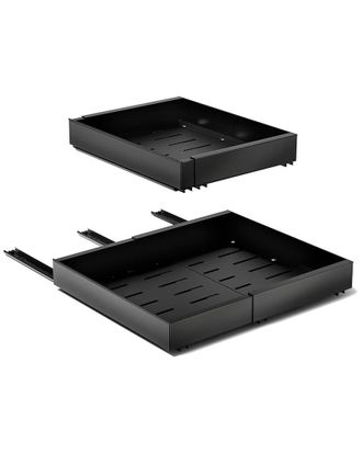 Sorbus Set Of 2 Extendable Pull-Out Storage Racks