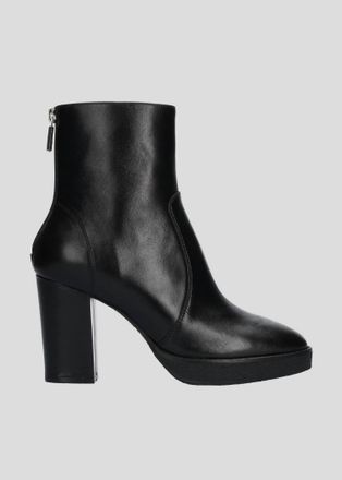 Lola Cruz Womens Wila Block Heel Booties In Black