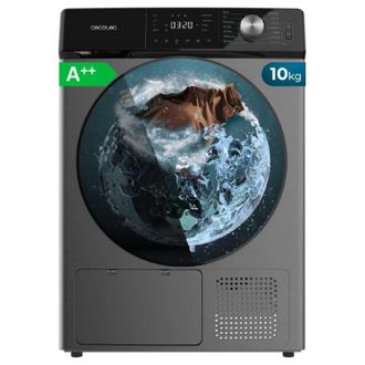 Cecotec Cecotec Secadora De Ropa Bomba De Calor 10 Kg Bolero Dresscode Dry 10355 Steel, Clase Equivalente A++, 14 Programas, 4 Niveles