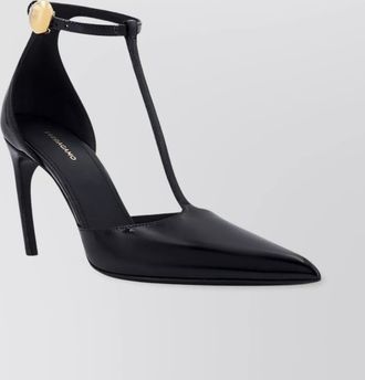 Ferragamo patent leather stiletto pumps