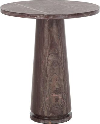 Safavieh Couture Valentia Tall Marble Accent Table