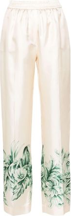 F.R.S. For Restless Sleepers Silk Printed Trousers