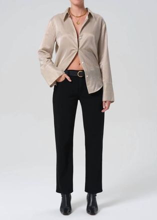 Citizens Of Humanity Anissa Straight Leg Pants In Starless