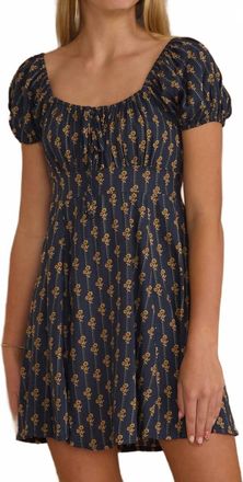 Rylee + Cru Teen Ivy Dress In Vintage Bloom