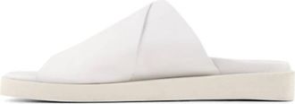 Bueno Womens Jesse Slide Sandal In White