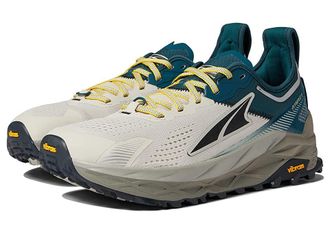 Altra Olympus 5 Mens Running Shoes Gray/Teal : 9 D - Medium, Textile/Synthetic