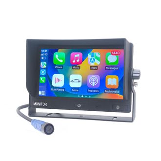 OEM Monitor Ahd De 7 Pulgadas Con Carplay Y Android Auto, Resoluci&oacute;n 720p, 960p Y 1080p, Para 4 C&aacute;maras Con Dvr