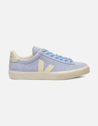 Veja Womens WOMENS CAMPO SUEDE SNEAKERS - Blue - Size: 7