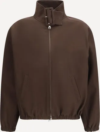 Courr&egrave;ges Zip-up Bomber Jacket Female M