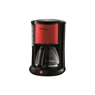 Moulinex Fg360d11 Cafetera De Goteo, 1000 W, 1.25 L, Color Negro Y Rojo