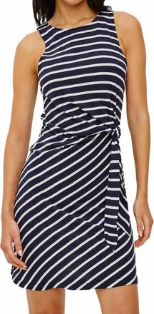 Rails Harriet Striped Dress In Navy/white